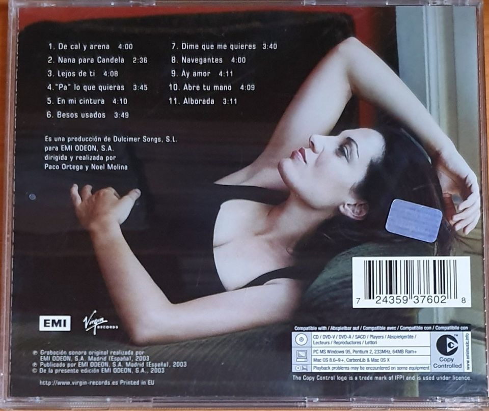 MONICA MOLINA - DE CAL Y ARENA (2003) - CD 2.EL