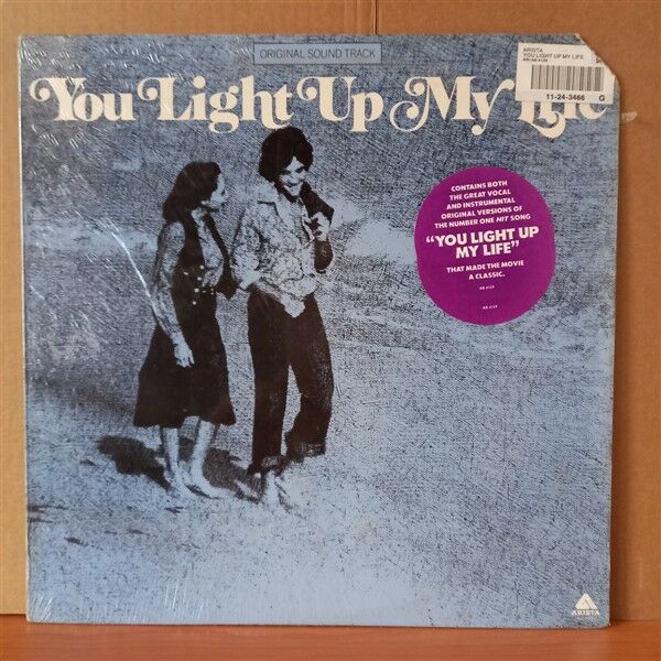 YOU LIGHT UP MY LIFE SOUNDTRACK / JOE BROOKS (1977) - LP DÖNEM BASKISI SIFIR PLAK