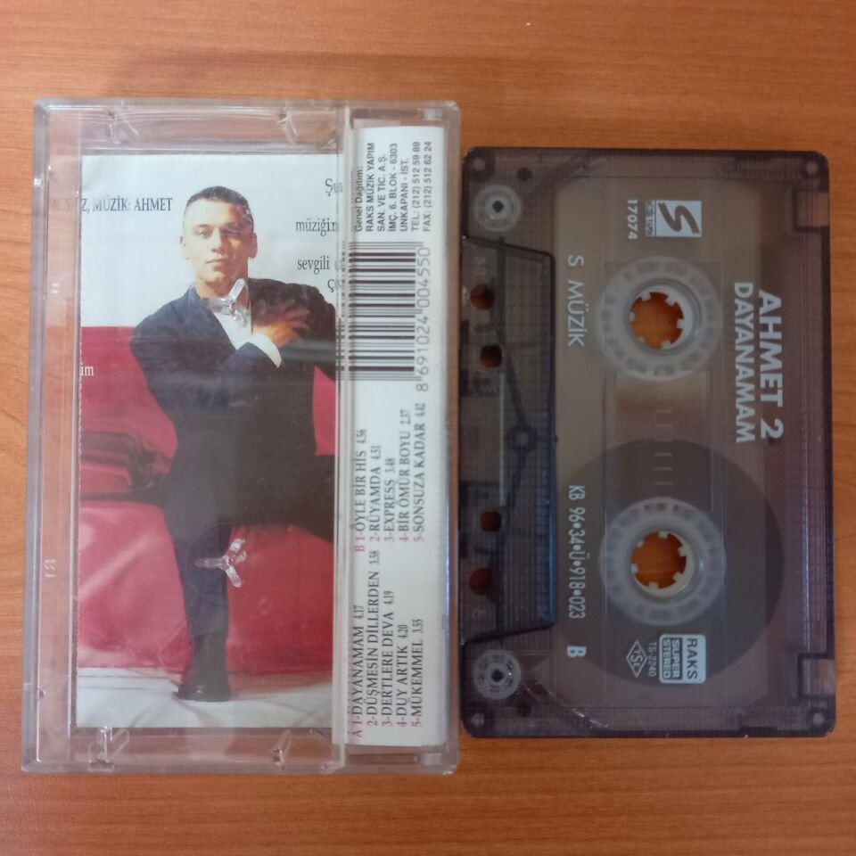 AHMET 2 - DAYANAMAM (1996) - KASET 2.EL