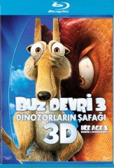 ICE AGE 3 DAWN OF THE DINOSAURS - BUZ DEVRİ 3 DİNOZORLARIN ŞAFAĞI - PIXAR ANİMASYON - 3D BLU-RAY 2.EL