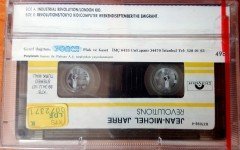 JEAN MICHEL JARRE - REVOLUTIONS (1989) PLAKSAN CASSETTE MADE IN TURKEY ''NEW''