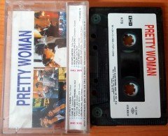 PRETTY WOMAN - SOUNDTRACK DAVID BOWIE ROBERT PALMER ROXETTE RHCP (1990) KENT CASSETTE MADE IN TURKEY ''USED'' PAPER LABEL