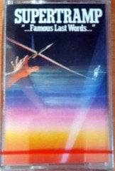 SUPERTRAMP - FAMOUS LAST WORDS (1989) TOPKAPI CASSETTE MADE IN TURKEY ''NEW'' PAPER LABEL