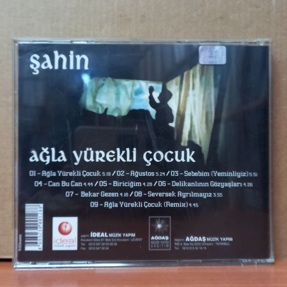 ŞAHİN - AĞLA YÜREKLİ ÇOCUK - CD 2.EL