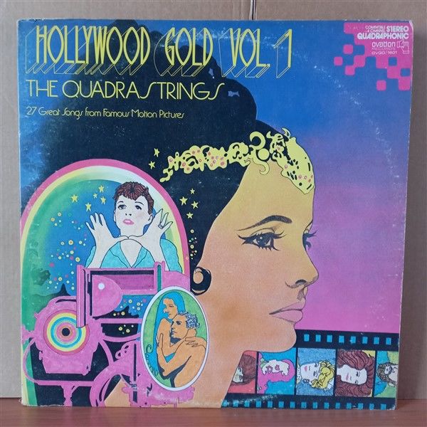 THE QUADRASTRINGS – HOLLYWOOD GOLD VOL. 1 (1973) - 2LP 2.EL PLAK