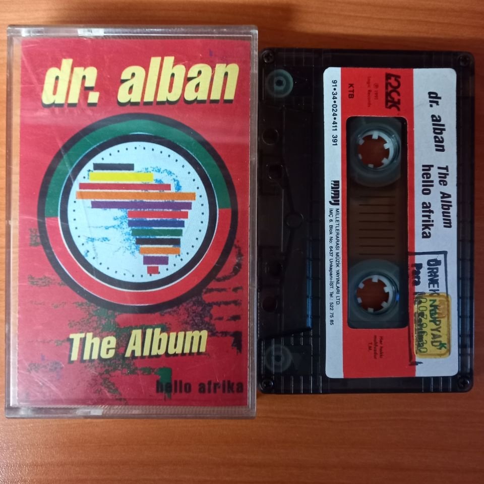 DR. ALBAN - THE ALBUM / HELLO AFRIKA (1991) - KASET 2.EL