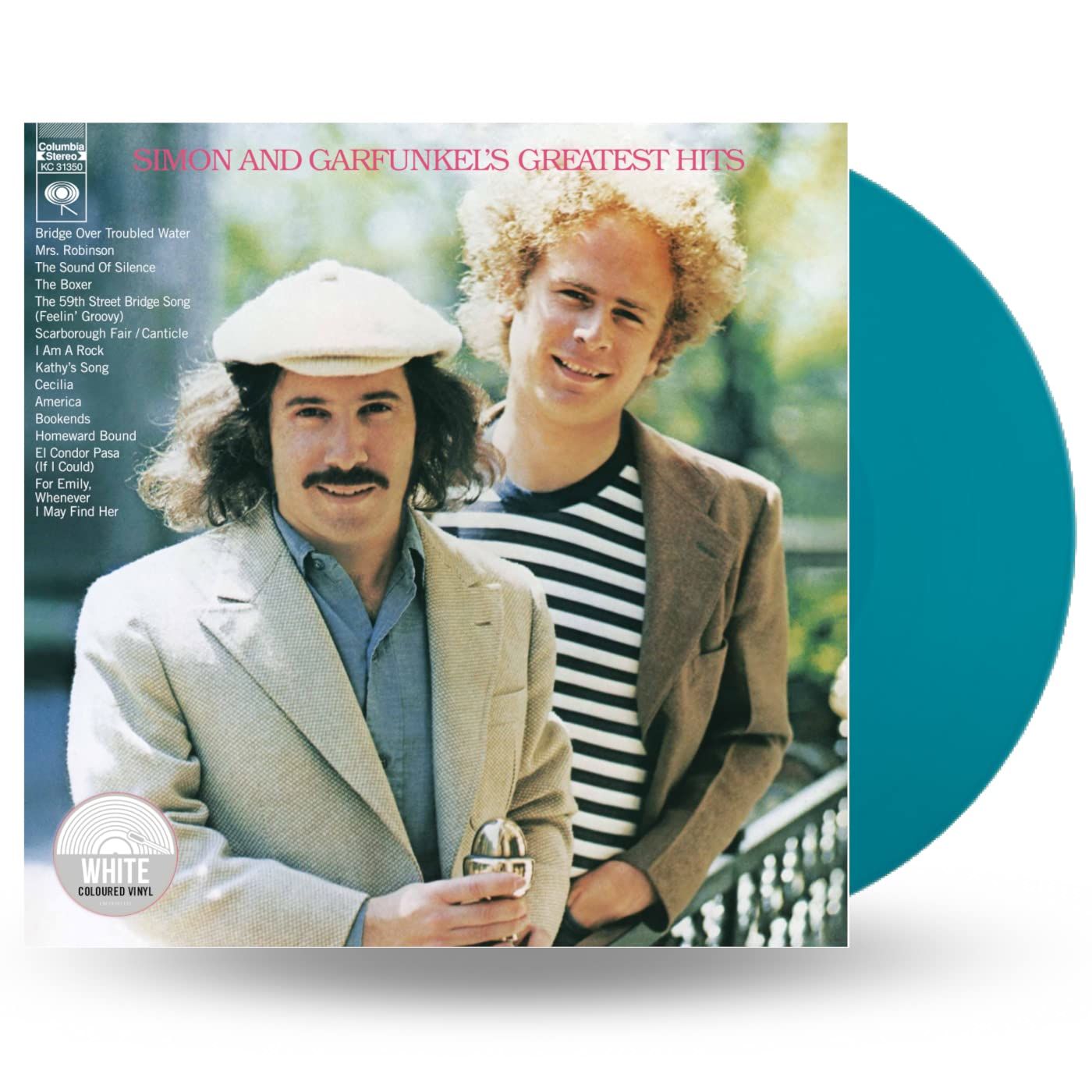 SIMON AND GARFUNKEL'S GREATEST HITS (1972) LP 2017 EDITION TURQUOISE COLOUR VINYL SIFIR PLAK