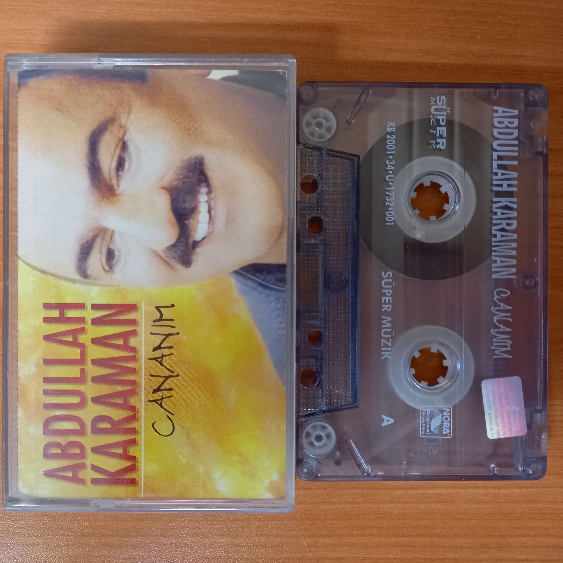 ABDULLAH KARAMAN - CANANIM (2001) - KASET 2.EL