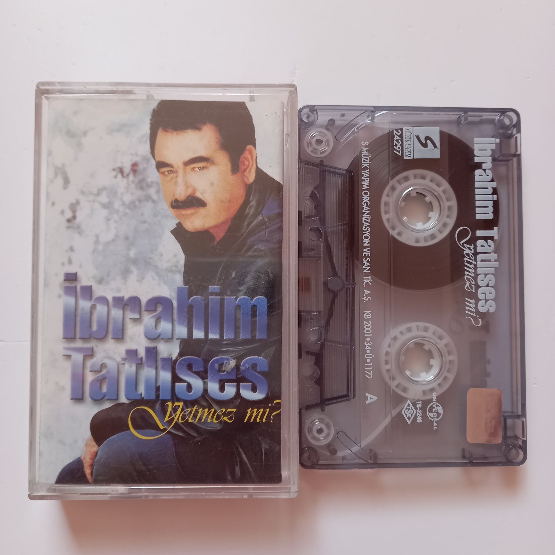 İBRAHİM TATLISES - YETMEZ Mİ? (2001) - KASET 2.EL