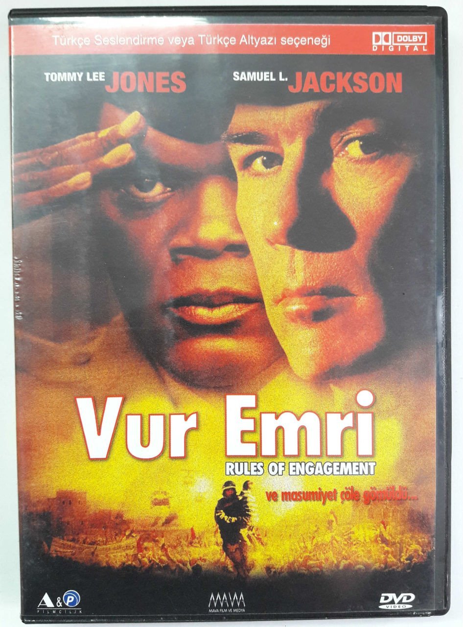 VUR EMRİ - RULES OF ENGAGEMENT - TOMMY LEE JONES - SAMUEL L.JACKSON - DVD 2.EL