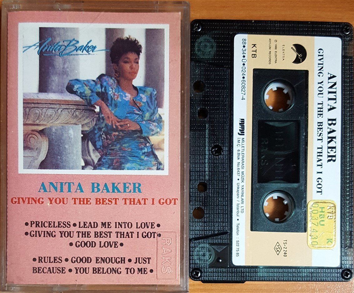 ANITA BAKER - GIVING YOU THE BEST THAT I GOT (1988) MMY KASET 2.EL