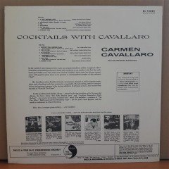 COCTAILS WITH CAVALLARO - PLAK 2.EL