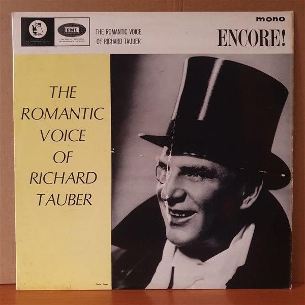 THE ROMANTIC VOICE OF RICHARD TAUBER WITH ORCHESTRA CONDUCTED BY HENRY GEEHL - LP 2.EL PLAK
