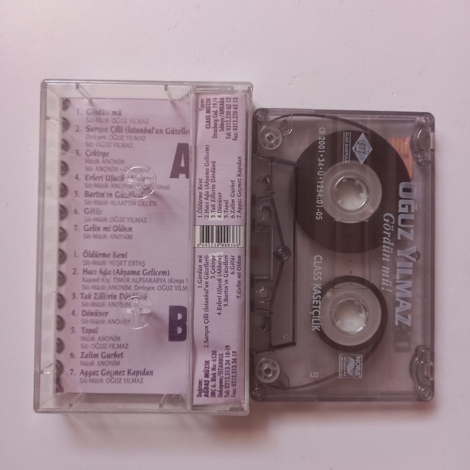 OĞUZ YILMAZ - GÖRDÜN MÜ! (2001) - KASET 2.EL