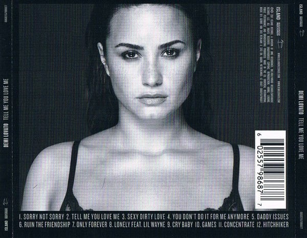 DEMI LOVATO – TELL ME YOU LOVE ME (2017) - CD JEWEL CASE AMBALAJINDA SIFIR