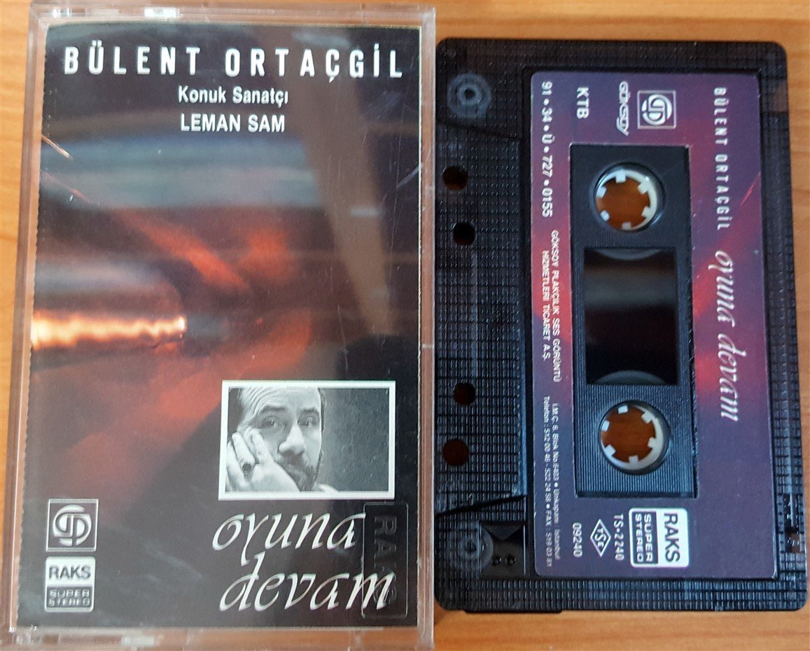 BÜLENT ORTAÇGİL - OYUNA DEVAM (1991) - KASET GÖKSOY 2.EL