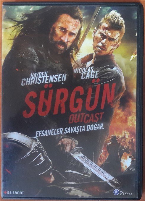 SÜRGÜN - OUTCAST - NICOLAS CAGE - DVD 2.EL
