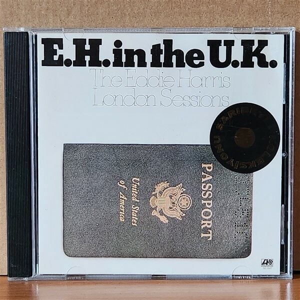 EDDIE HARRIS – E.H. IN THE U.K. (1974) - CD 2014 REMASTERED REISSUE 2.EL