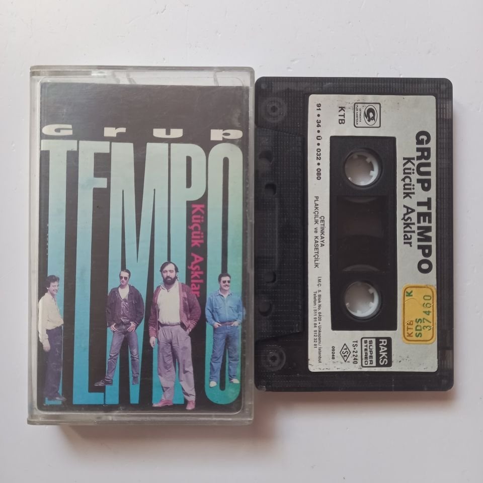 GRUP TEMPO - KÜÇÜK AŞKLAR (1991) - KASET 2.EL