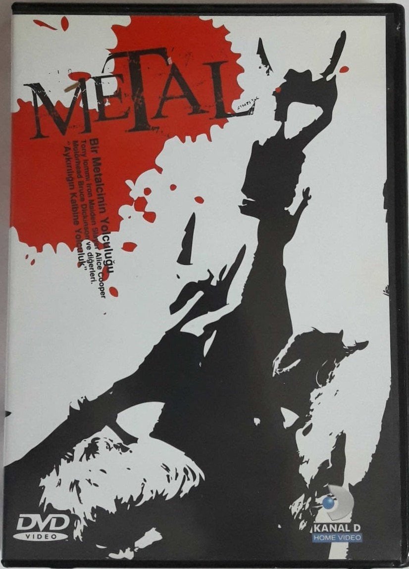 METAL BİR METALCİNİN YOLCULUĞU - METAL A HEADBANGER'S JOURNEY (2005) - SAM DUNN & SCOT McFADYEN - DVD 2.EL