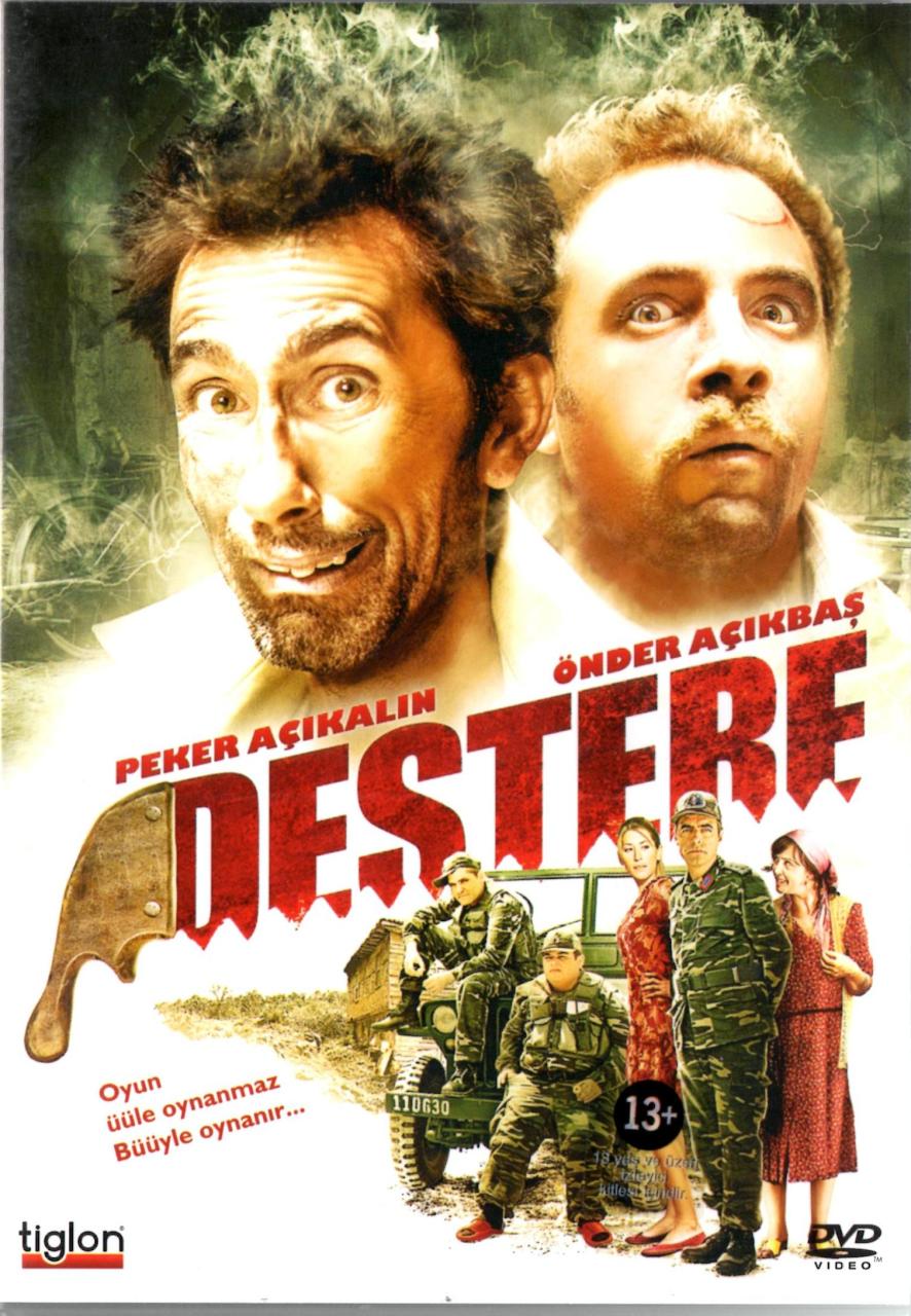 DESTERE - PEKER AÇIKALIN - ÖNDER AÇIKBAŞ - GÜRCAN YURT & AHMET T. UYGUN - DVD 2.EL