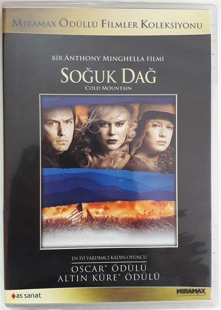 SOĞUK DAĞ - COLD MOUNTAIN - JUDE LAW - NICOLE KIDMAN - RENÉE ZELLWEGER - PHILIP SEYMOUR HOFFMAN - NATALIE PORTMAN - DVD 2.EL