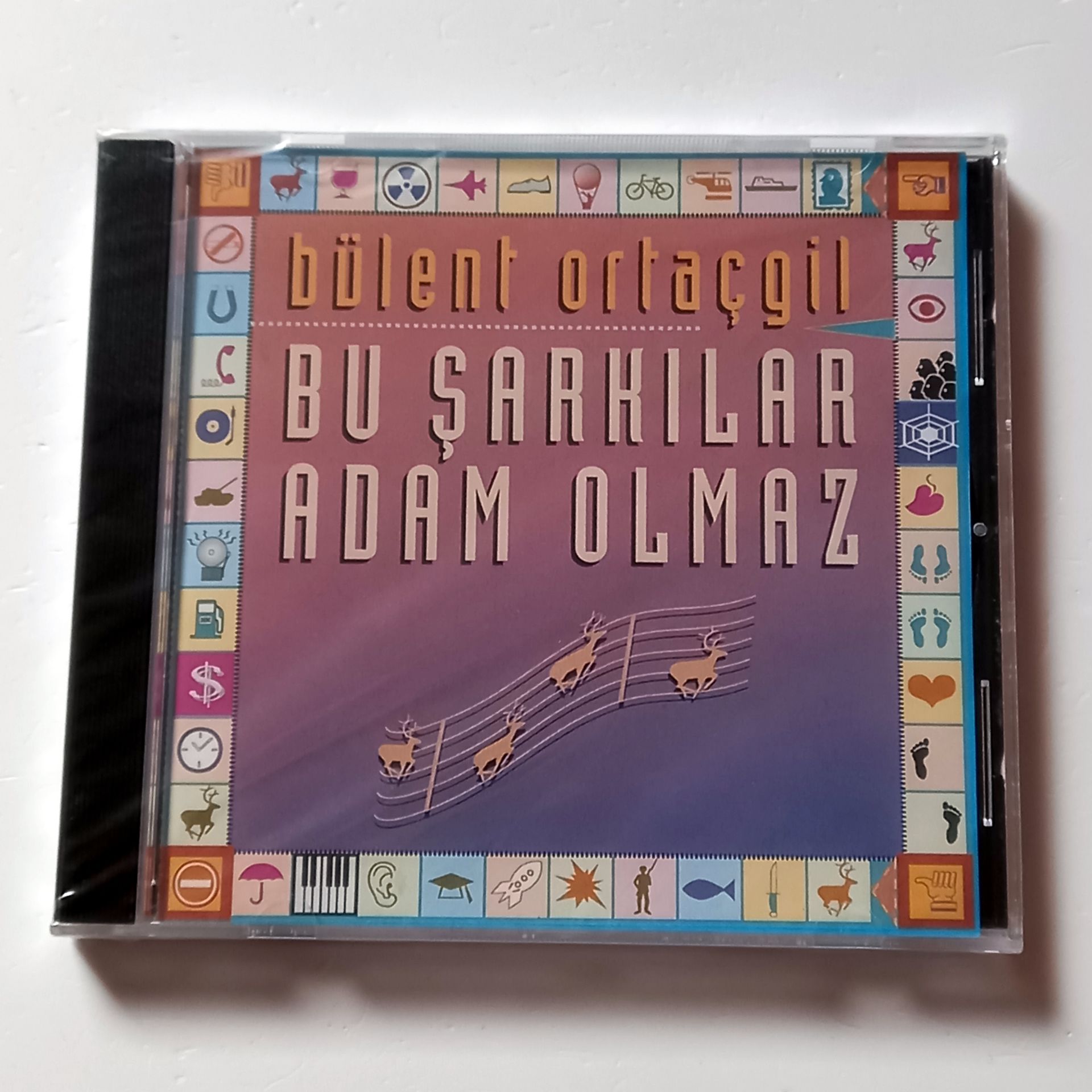 BÜLENT ORTAÇGİL - BU ŞARKILAR ADAM OLMAZ (1994) - CD SIFIR