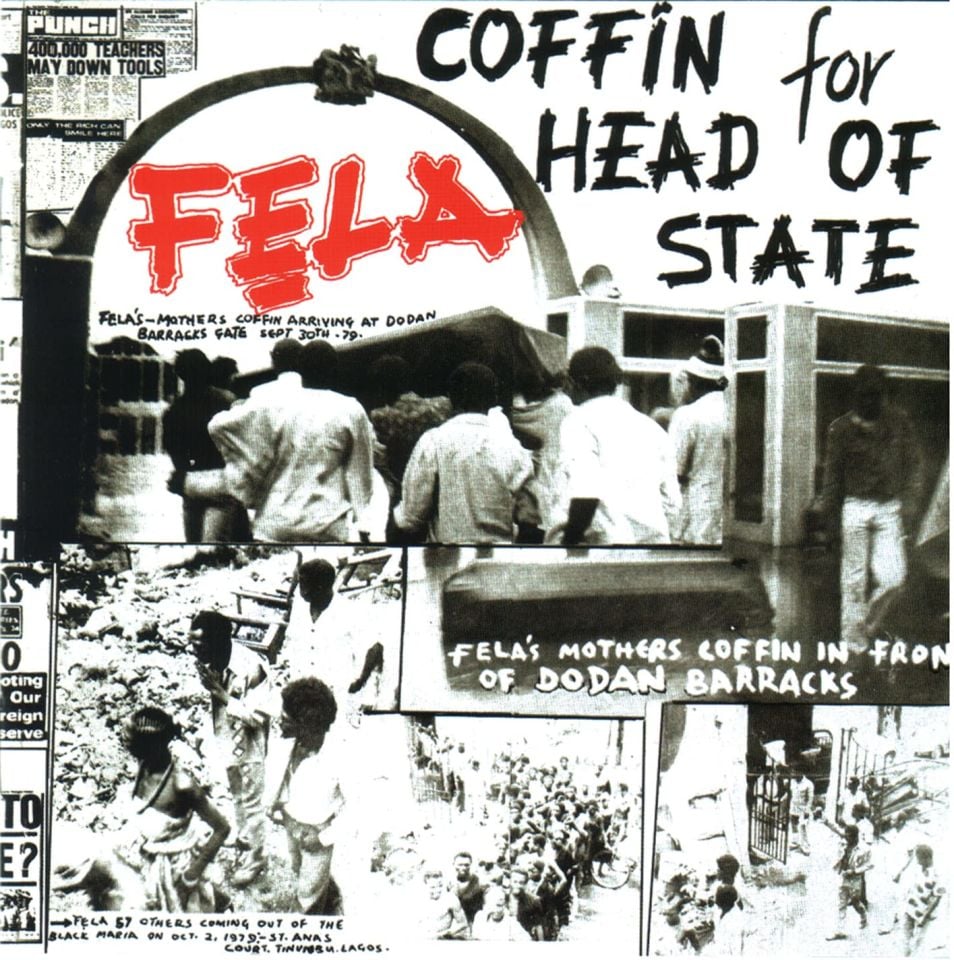 FELA RANSOME KUTI & AFRICA 70 - COFFIN FOR HEAD OF STATE (1980) - LP 2017 EDITION AFROBEAT FUNK JAZZ SIFIR PLAK