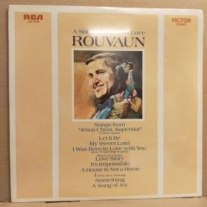 ROUVAUN (JIM HAUN) - A SONG OF JOY...AND LOVE (1971) - LP LOVE STORY MY SWEET LORD DÖNEM BASKI SIFIR PLAK