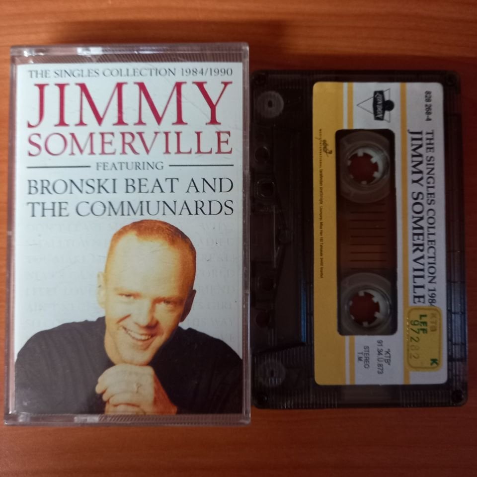 JIMMY SOMERVILLE - THE SINGLES COLLECTION 1984-1990 / BRONSKI BEAT AND THE COMMUNARDS (1991) - KASET 2.EL