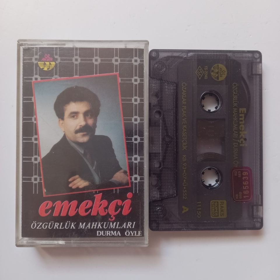 EMEKÇİ - ÖZGÜRLÜK MAHKUMLARI / DURMA ÖYLE (1993) - KASET 2.EL
