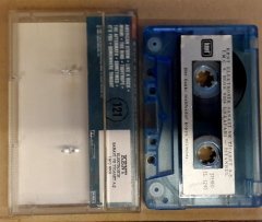 BOB SEGER - LIKE A ROCK CASSETTE 1986 PAPER LABEL MADE IN TURKEY ''USED''