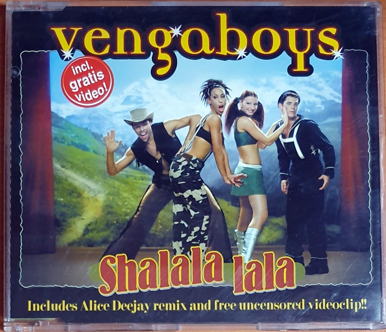 VENGABOYS - SHALALA LALA (2000) - CD SINGLE 2.EL