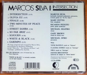 MARCOS SILVA AND INTERSECTION - WHITE & BLACK (1989) - CD 2.EL