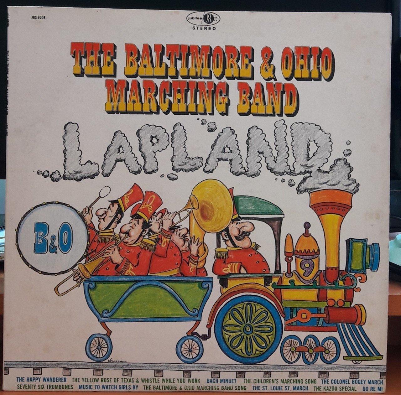 THE BALTIMORE & OHIO MARCHING BAND - LAPLAND - PLAK 2.EL