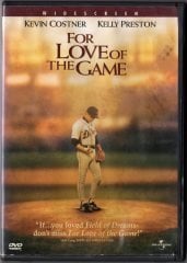 FOR LOVE OF THE GAME - KEVIN COSTNER - DVD 2.EL 1. BÖLGE TR ALTYAZI YOKTUR