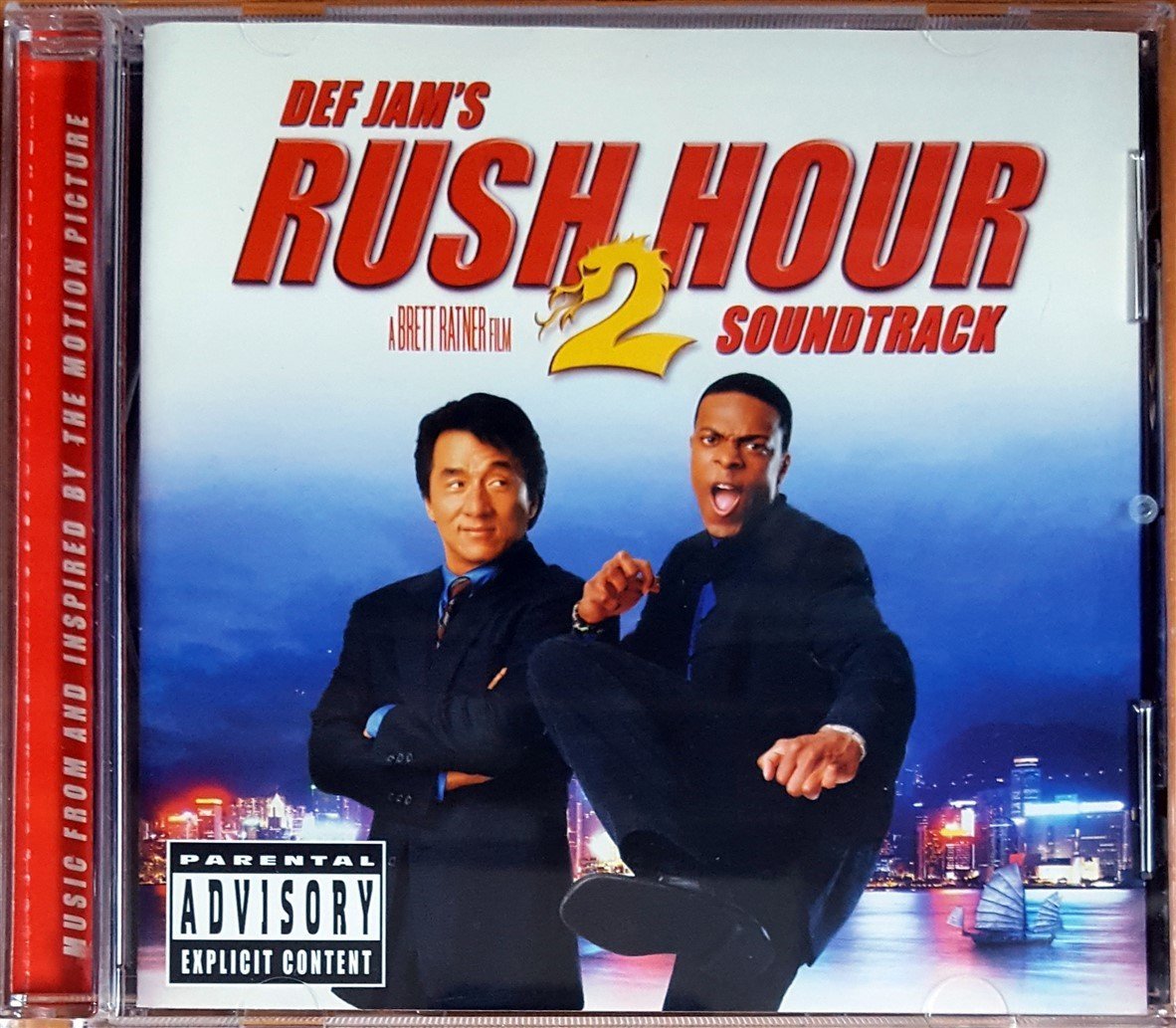 DEF JAM'S RUSH HOUR 2 SOUNDTRACK / METHOD MAN, LUDACRIS, REDMAN, MACY GRAY (2001) DEF JAM RECORDINGS CD 2.EL