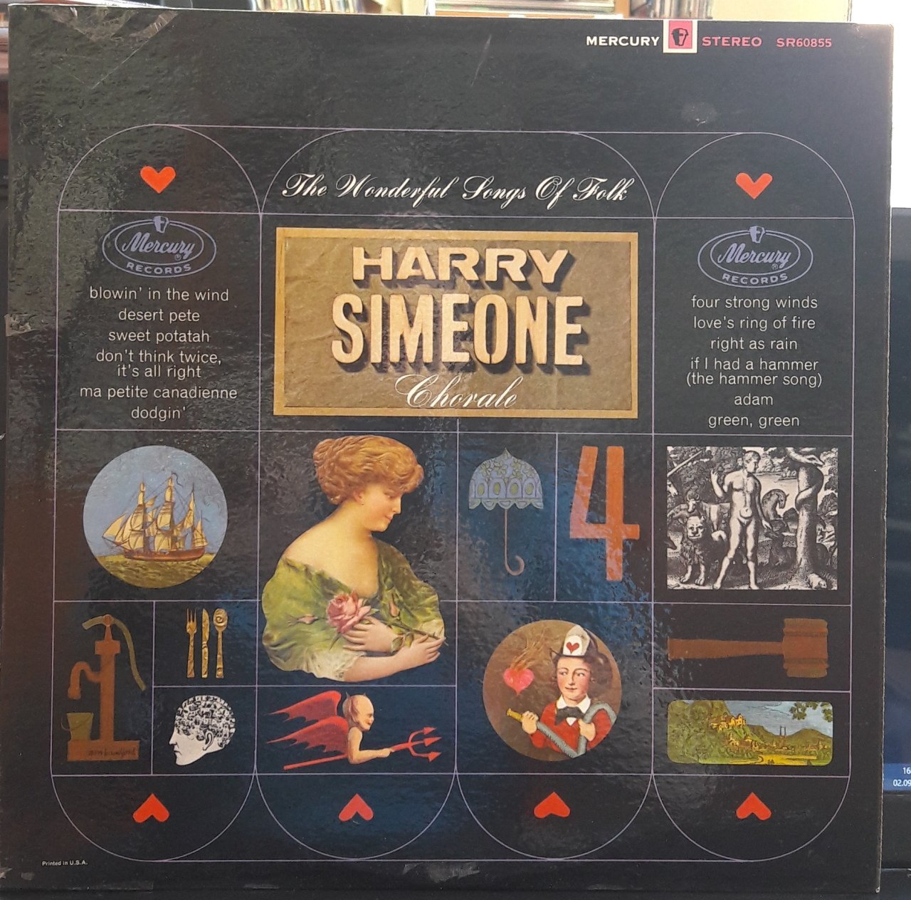 HARRY SIMONE - THE WONDERFUL SONGS OF FOLK - PLAK 2.EL