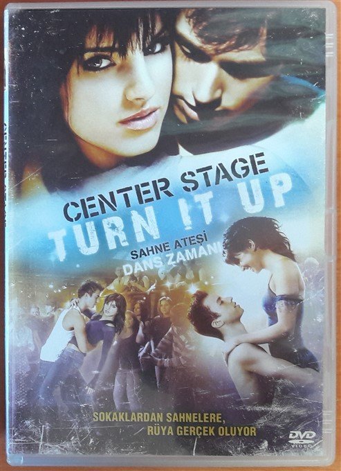 CENTER STAGE TURN IT UP - SAHNE ATEŞİ DANS ZAMANI - DVD 2.EL