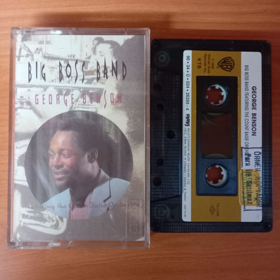 GEORGE BENSON - GEORGE BENSON / BIG BOSS BAND FEATURING THE COUNT BASIE ORCHESTRA (1990) - KASET 2.EL