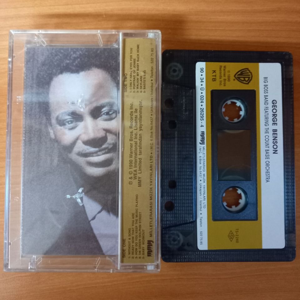 GEORGE BENSON - GEORGE BENSON / BIG BOSS BAND FEATURING THE COUNT BASIE ORCHESTRA (1990) - KASET 2.EL