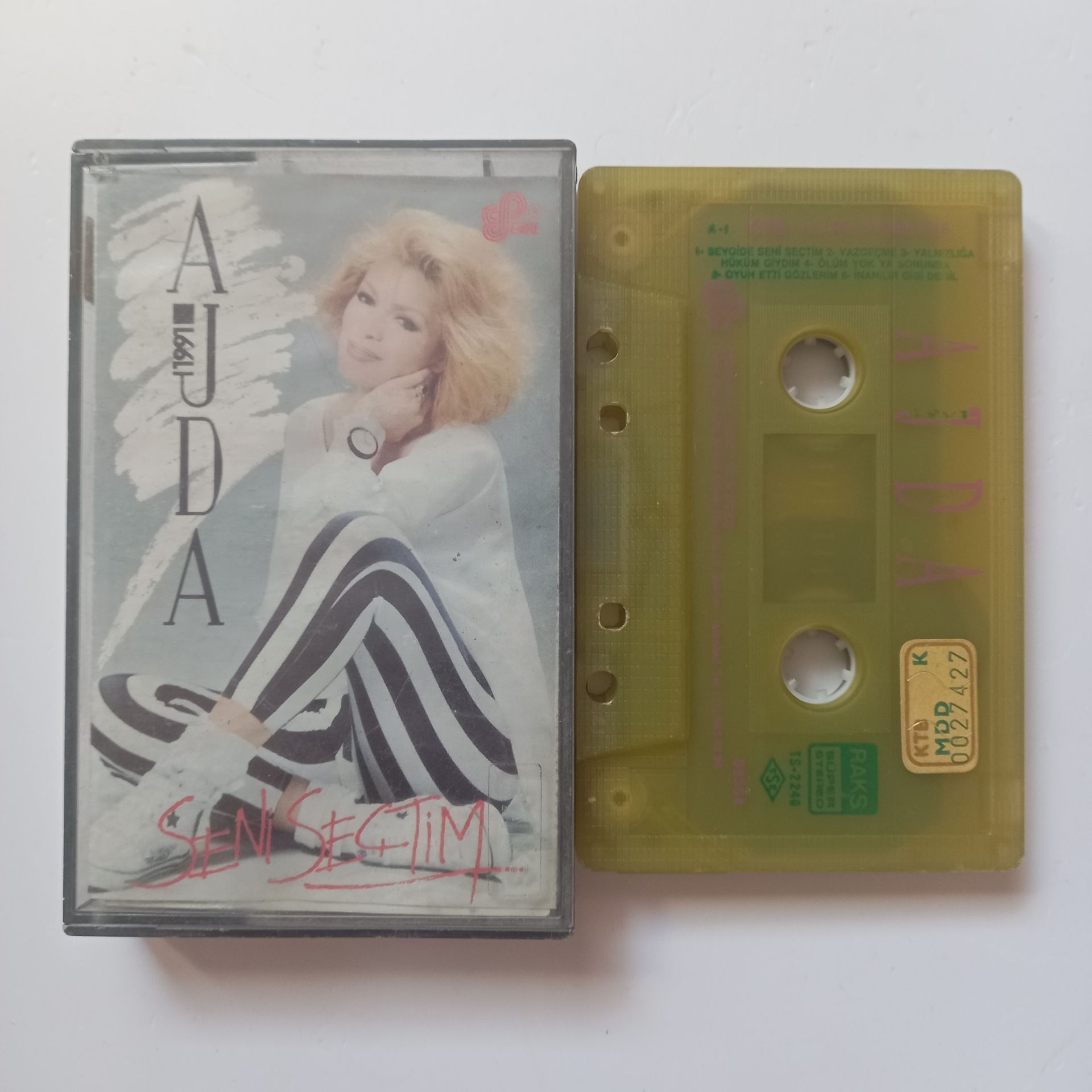 AJDA PEKKAN - SENİ SEÇTİM (1991) - KASET 2.EL