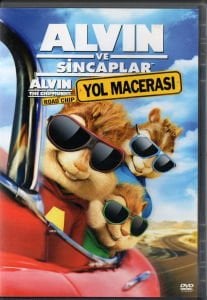 ALVIN AND THE CHIPMUNKS THE ROAD CHIP - ALVİN VE SİNCAPLAR YOL MACERASI - DVD 2.EL