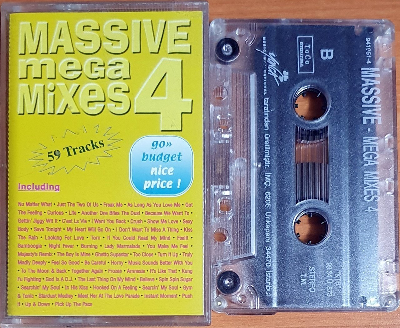 MASSIVE MEGA MIXES 4 (1999) - KASET YONCA 2.EL