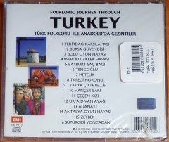 FOLKLORIC JOURNEY THROUGH TURKEY / TÜRK FOLKLORU İLE ANADOLU'DA GEZİNTİLER (1998) - CD SIFIR