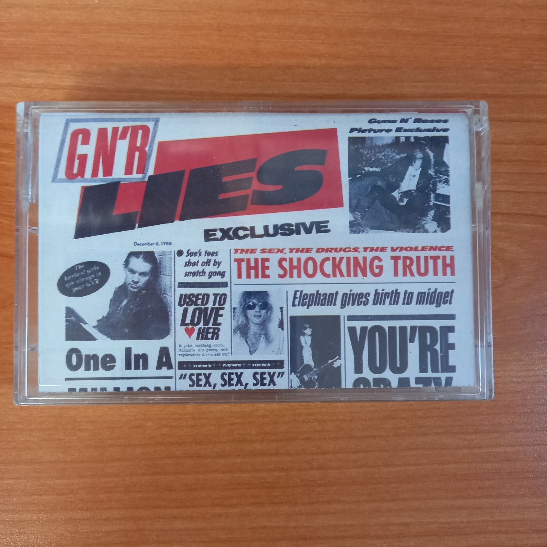 GUNS N' ROSES - LIES (1994) - KASET SIFIR