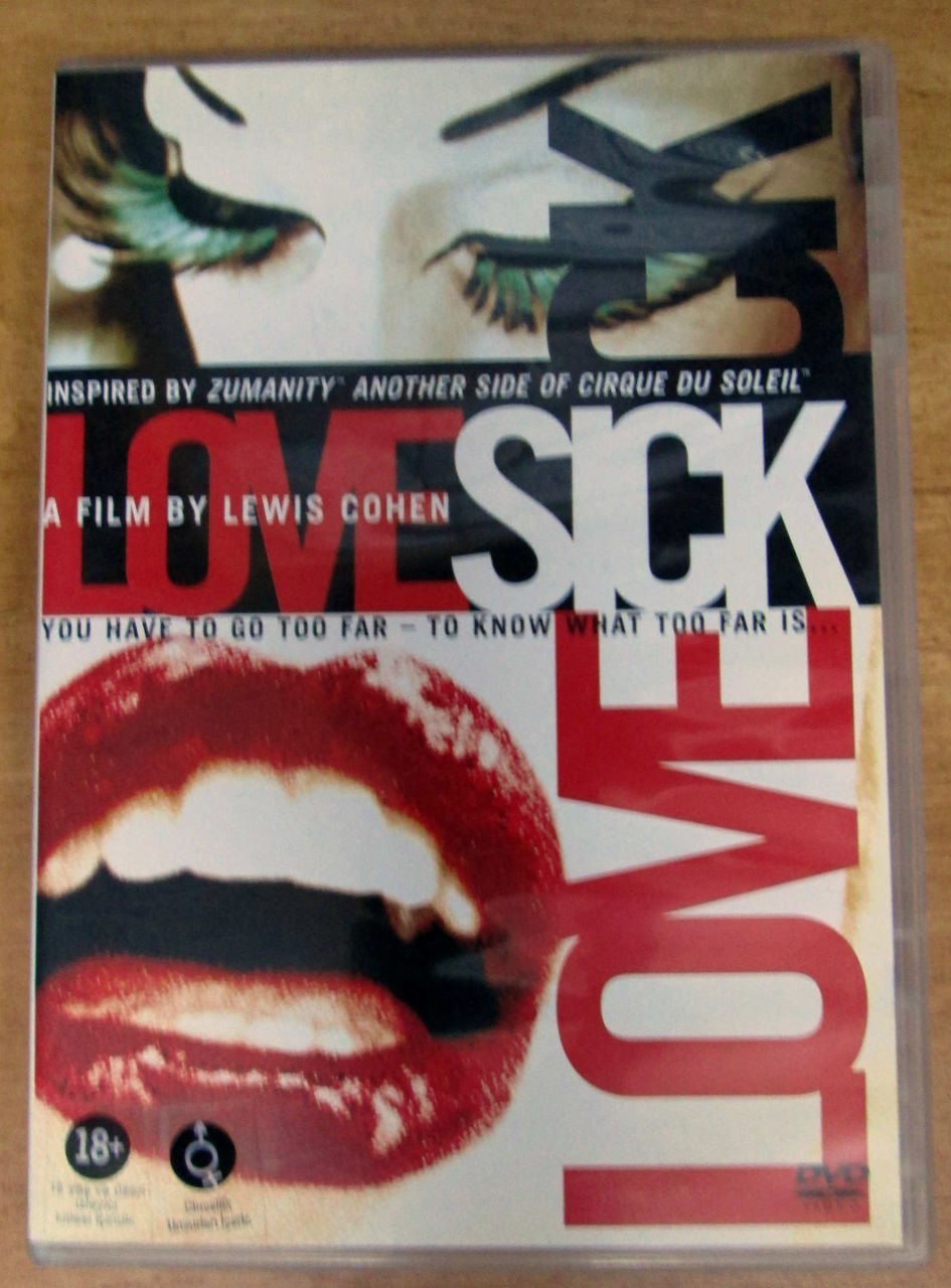 LOVE SICK (ZUMANITY) LEWIS COHEN DVD 2.EL
