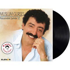 MÜSLÜM GÜRSES - MAHZENDEKİ ŞARKILAR VOL 2 - LP 2019 BASIM SIFIR PLAK
