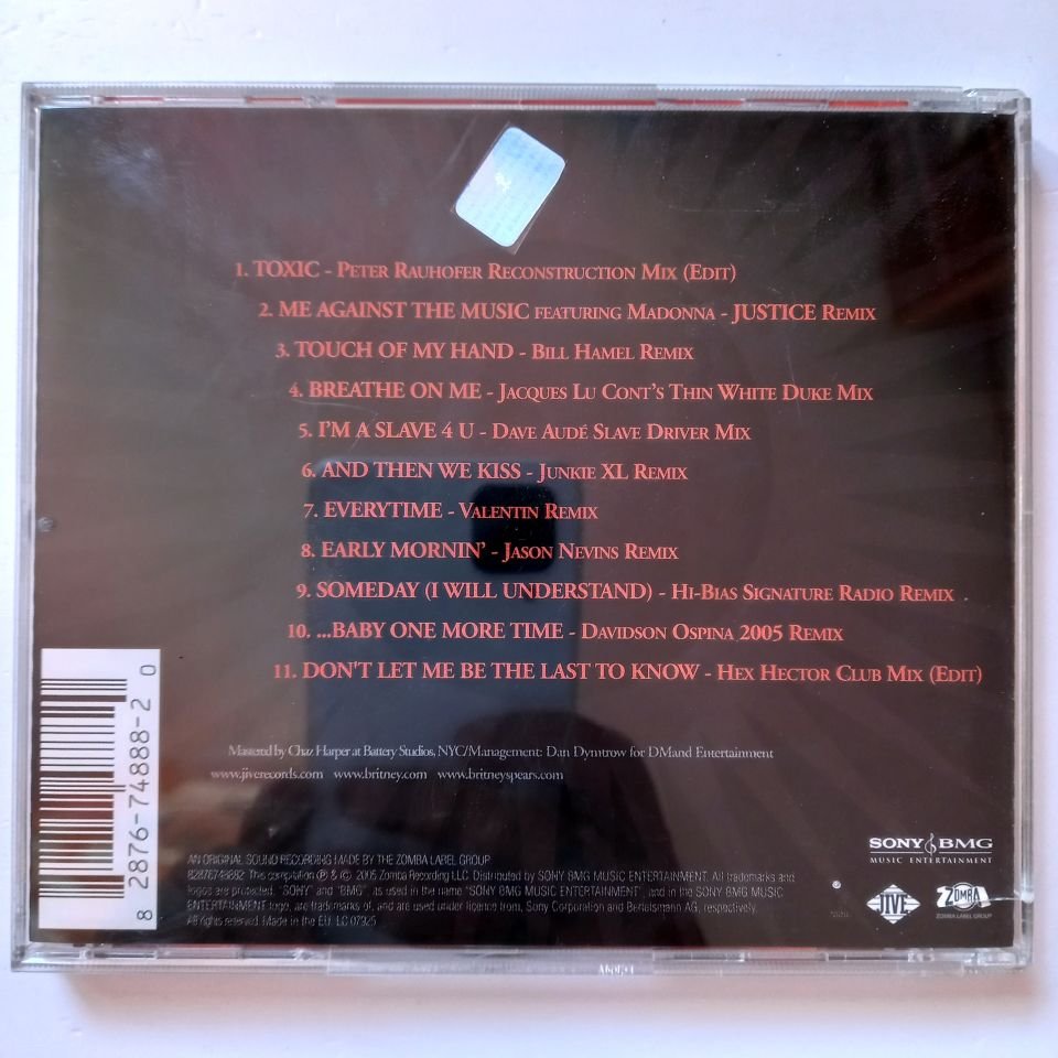BRITNEY SPEARS – B IN THE MIX / THE REMIXES (2005) - CD 2.EL