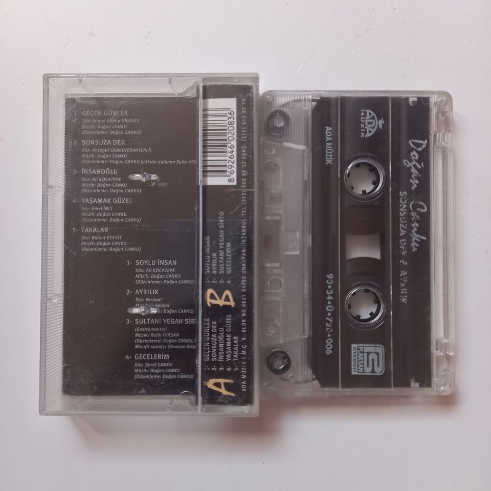 DOĞAN CANKU - SONSUZA DEK & AYRILIK (1990) - KASET 2.EL